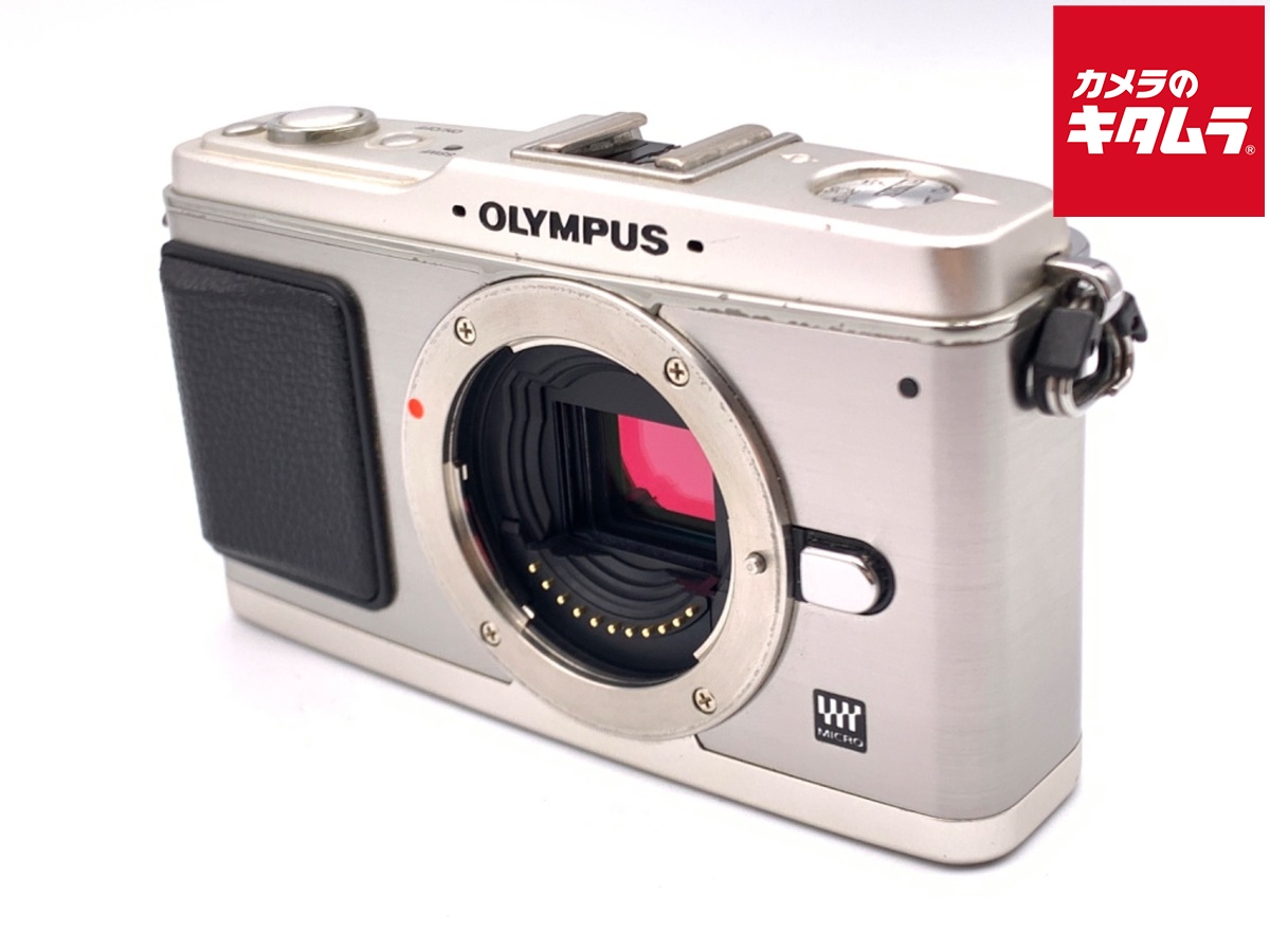 美品】OLYMPUS PEN E-P1 シルバー オリンパスのミラーレス一眼カメラ