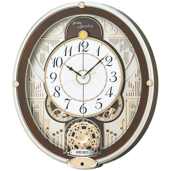 SEIKO ウェーブシンフォニー RE577B からくり時計 電波時計 掛け時計