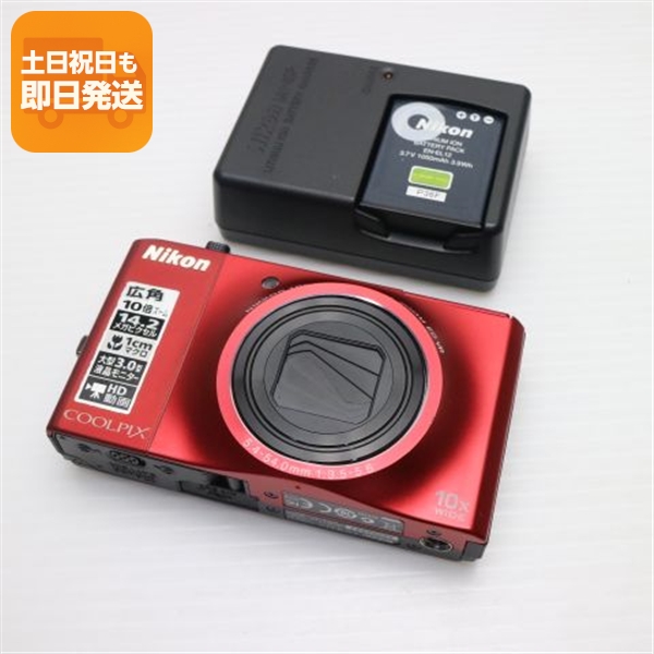 美品 Nikon COOLPIX S8000 レッド CCD 箱付 動作品｜Yahoo!フリマ（旧