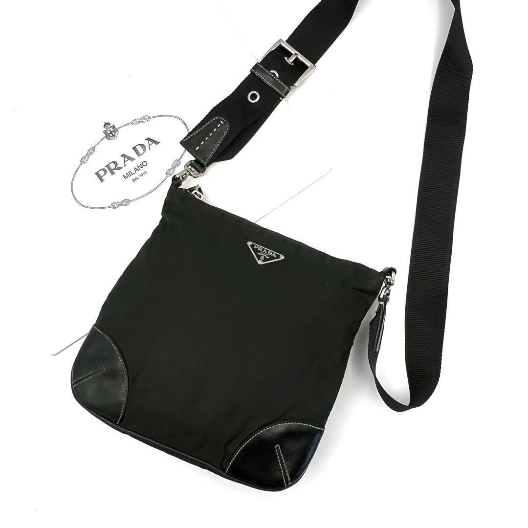 PRADA プラダ ショルダーバッグ サコッシュ ナイロン 三角ロゴ 2_112 PRADA プラダ ショルダーバッグ サコッシュ ナイロン 三角ロゴ 2_112