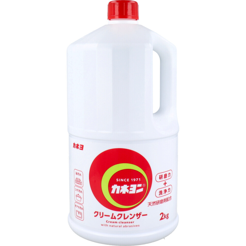 【まとめ買う】【業務用】カネヨン クリームクレンザー Lサイズ 2kg×20個セット