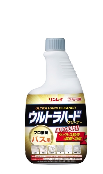 【まとめ買う-HRM20047793-2】ウルトラハードクリーナーバス用付替えボトル700ml 【 リンレイ 】 【 住居洗剤・お風呂用×6個セット