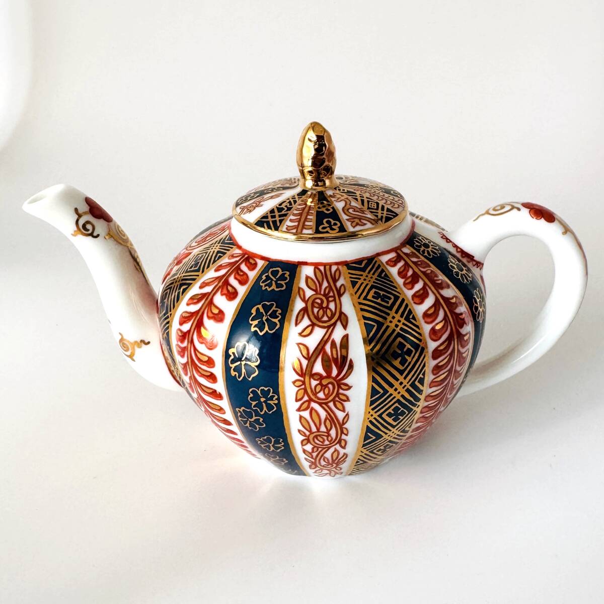 【新品】マイセンティーポット Kyoto ヴィクトリアアルバート美術館3つセット ☆マイセン☆ヴィクトリア＆アルバート美術館 フランクリンミント