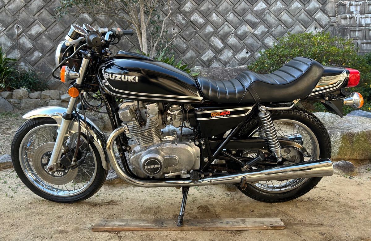 gs400 各部作動点検 現地タイトル付き 検)福岡 旧車 suzuki cbx gs400 各部作動点検 現地タイトル付き 検)福岡 旧車 suzuki cbx