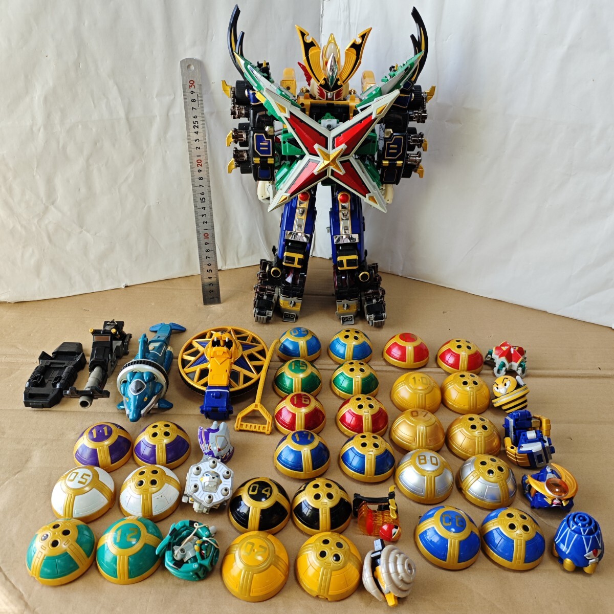 DX超合金 轟雷神 旋風神 天空神 天雷旋風神 ハリケンジャー 戦隊 DX超合金 轟雷神 旋風神 天空神 天雷旋風神 ハリケンジャー 戦隊