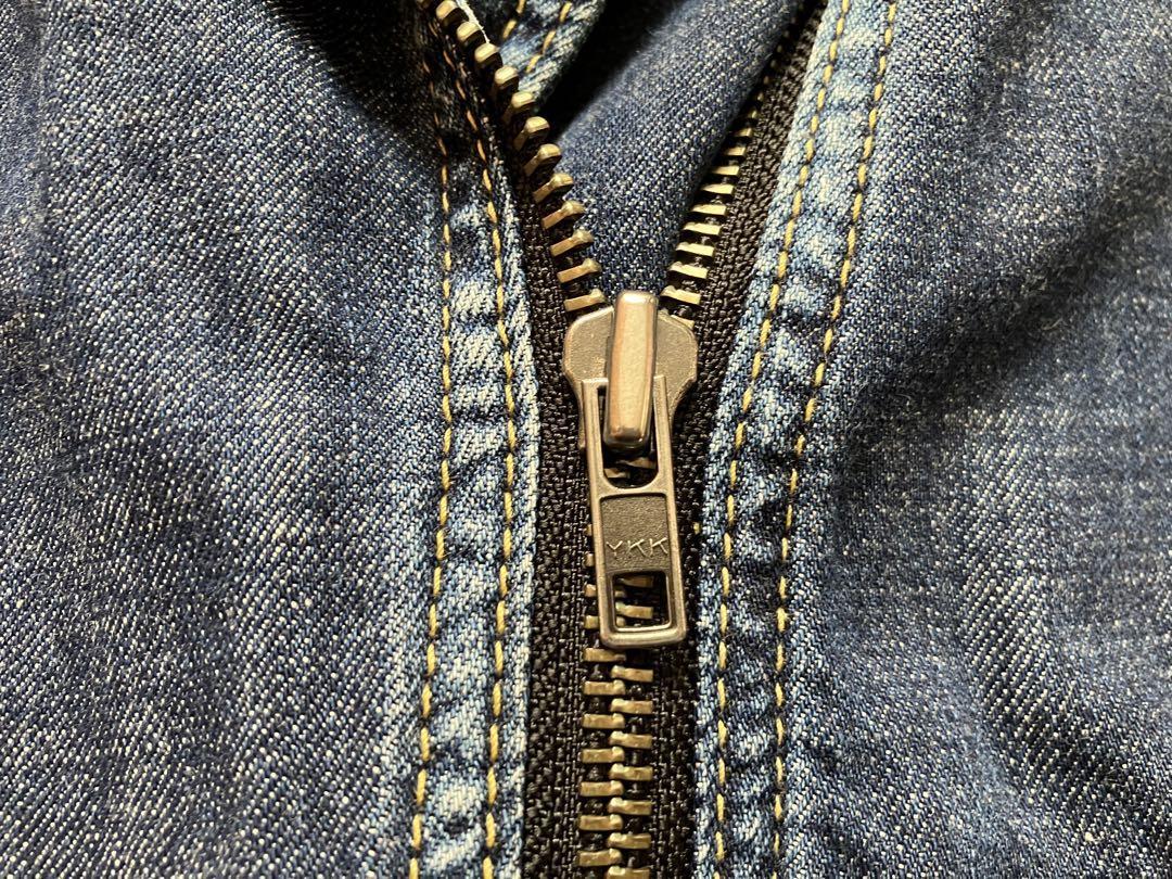 ○ moussy マウジー デニム ライダース ジャケット ブルゾン