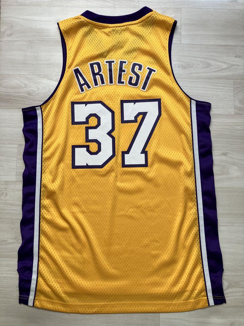 希少】 NBA LAKERS ロン・アーテスト ARTEST #37 ロサンゼルス 希少】 NBA LAKERS ロン・アーテスト ARTEST #37 ロサンゼルス
