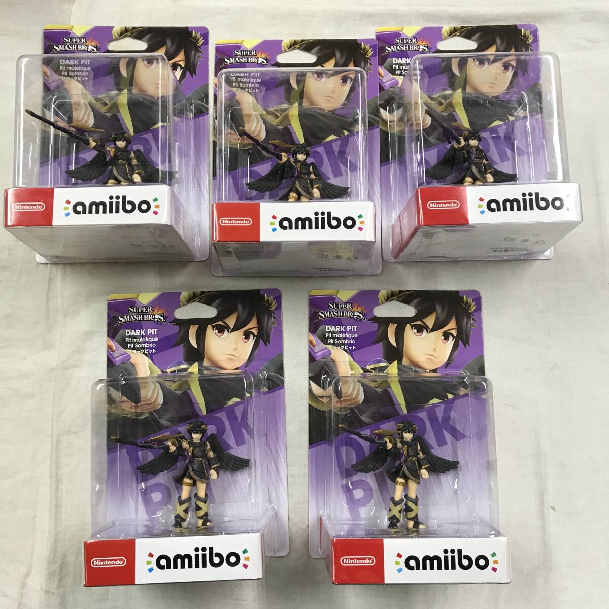 ge610 送料無料!未開封品 16点セット amiibo ブラックピット(大 ge610 送料無料!未開封品 16点セット amiibo ブラックピット(大