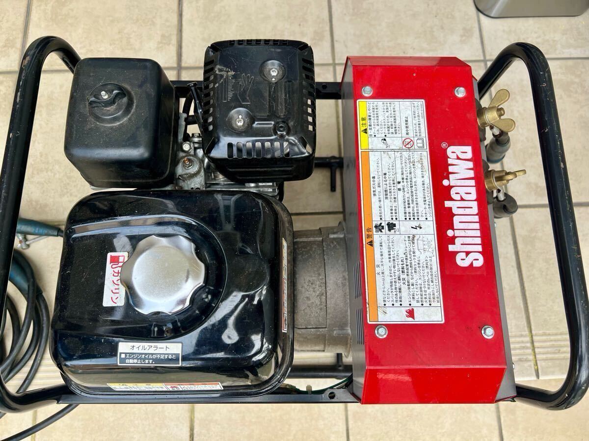 直接引取限定】新ダイワ shindaiwa エンジン 溶接機 EW130D 起動 直接引取限定】新ダイワ shindaiwa エンジン 溶接機 EW130D 起動