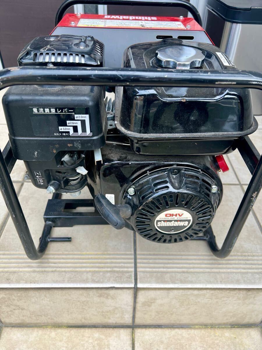 直接引取限定】新ダイワ shindaiwa エンジン 溶接機 EW130D 起動 直接引取限定】新ダイワ shindaiwa エンジン 溶接機 EW130D 起動