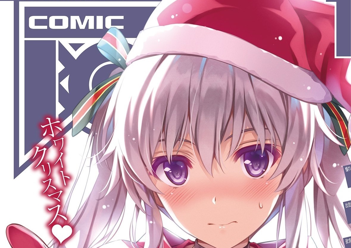 未開封 COMIC阿吽 サンタ 2017年12月号 特大タペストリー / 深崎暮人 愛読者アンケートプレゼント当選品