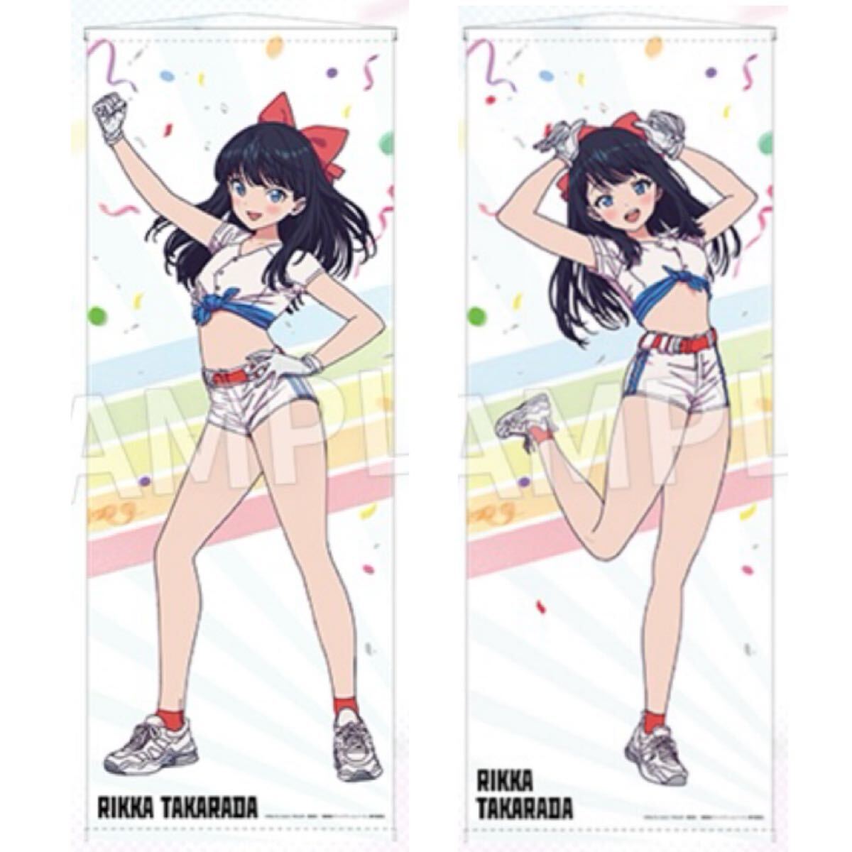 エウレカくじ グリッドマンユニバース ラッキー賞アクリルメガフィギュア 六花2種 エウレカくじ グリッドマンユニバース S賞 メガタペストリー 宝
