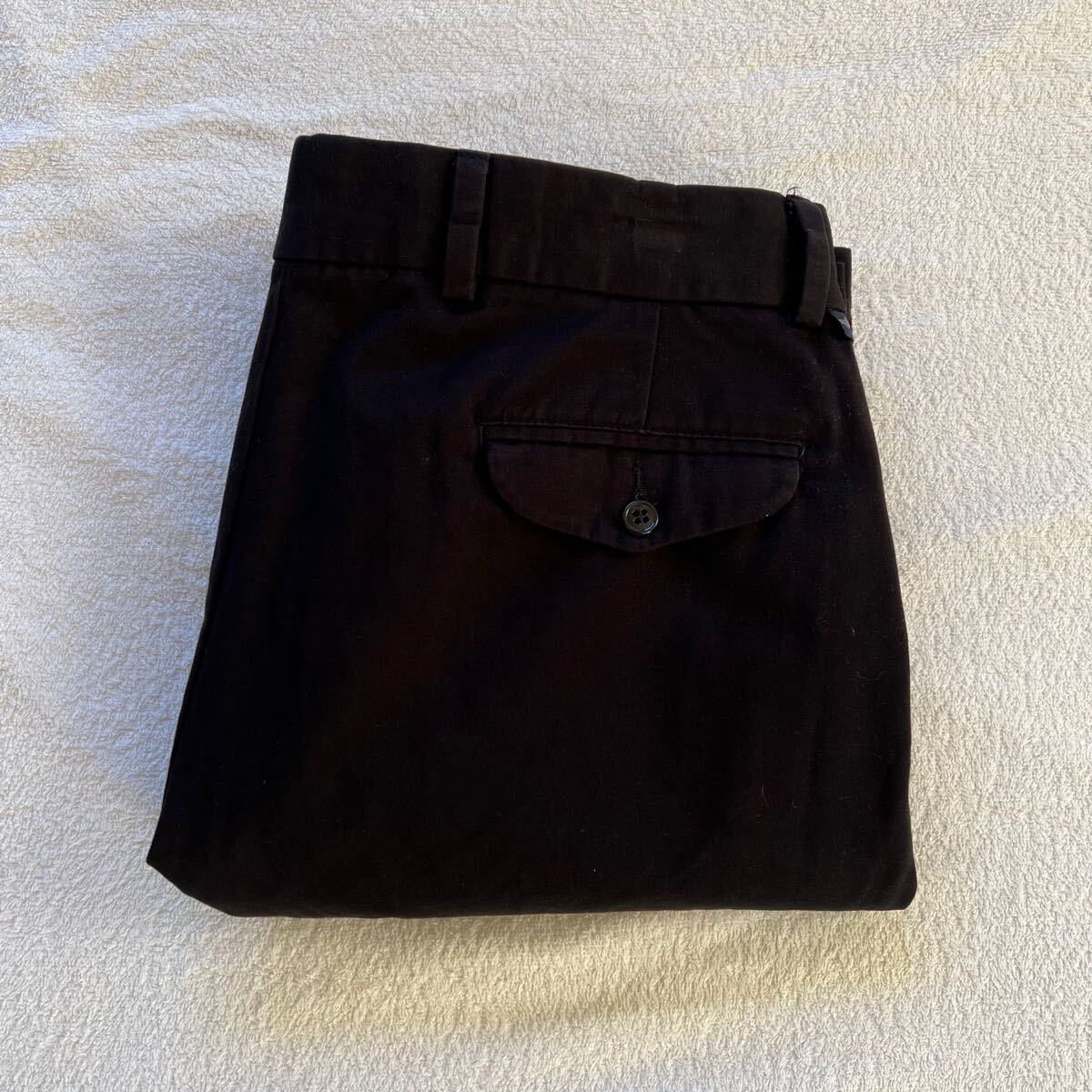 DOCKERS ドッカーズ チノパン スラックス パンツ W36 ブラック 黒 大きいサイズ XL コットン ワイド 96センチ levis