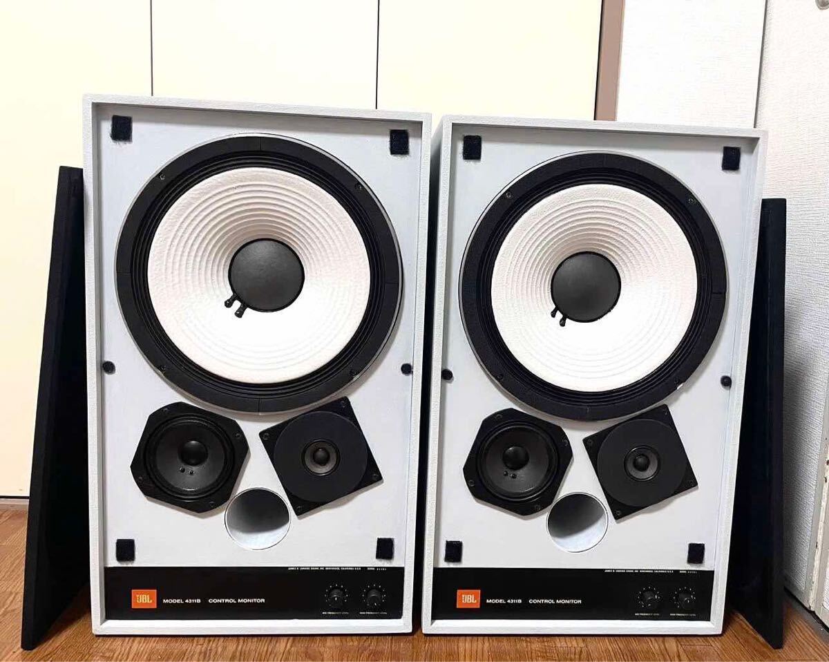 JBL 4311B CONTROL MONITOR 2本 Yahoo!オークション - JBL 4311B CONTROL MONITOR スピーカー2台