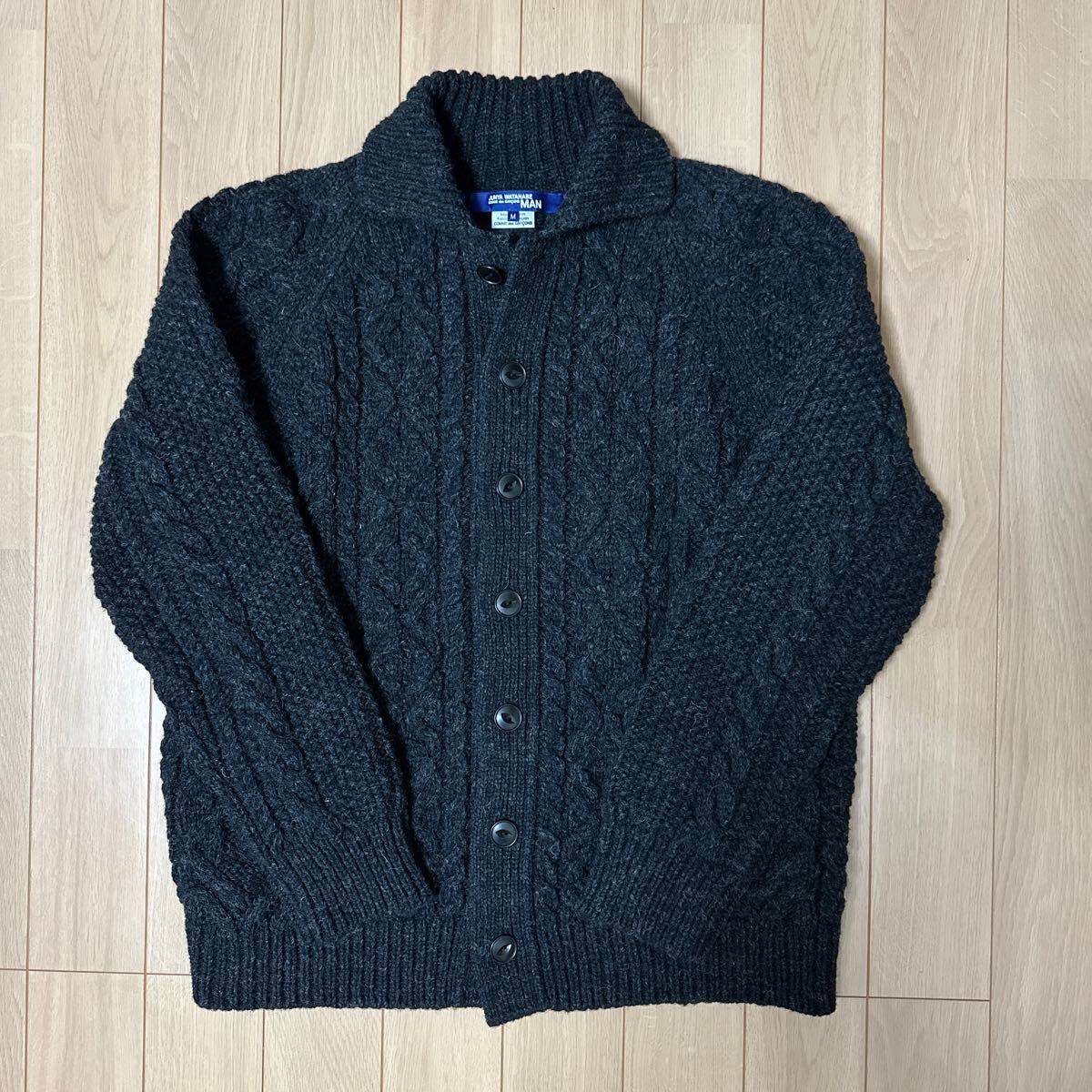 ☆【JUNYA WATANABE MAN COMME des GARCONS 】ジュンヤワタナベマン コムデギャルソン ニット M ブラック