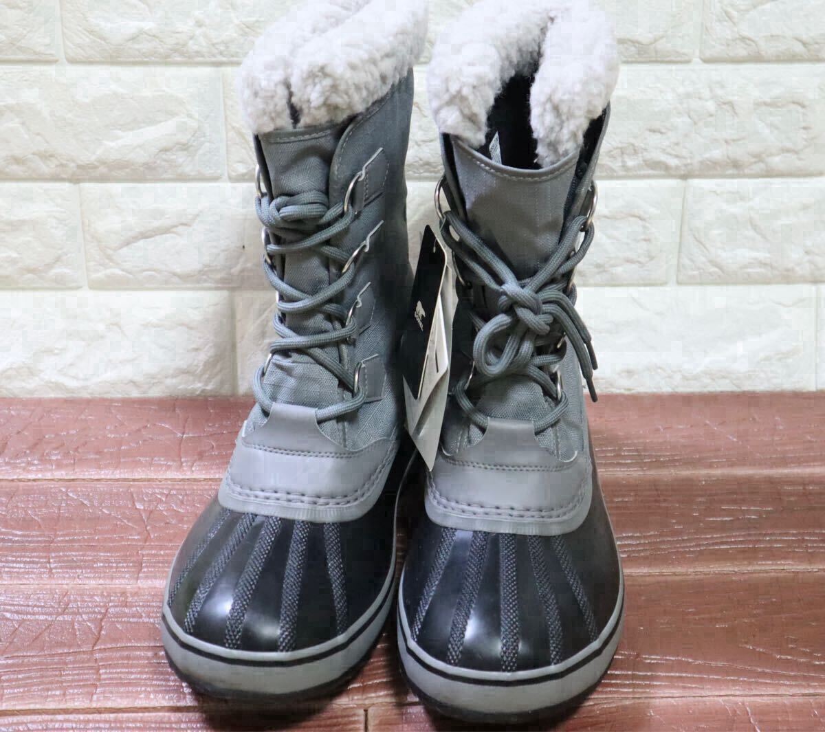 新品 28㎝(US10) SOREL ソレル　メンズ　スノーブーツ 1964 パックナイロン　ウォータープルーフ　PAC NYLON WP グレー