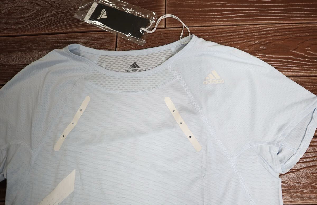 処分価格　新品 定価5489円　Sサイズ adidas アディダス　adizero HEAT.RDY レディース　半袖Tシャツ　スポーツウエア