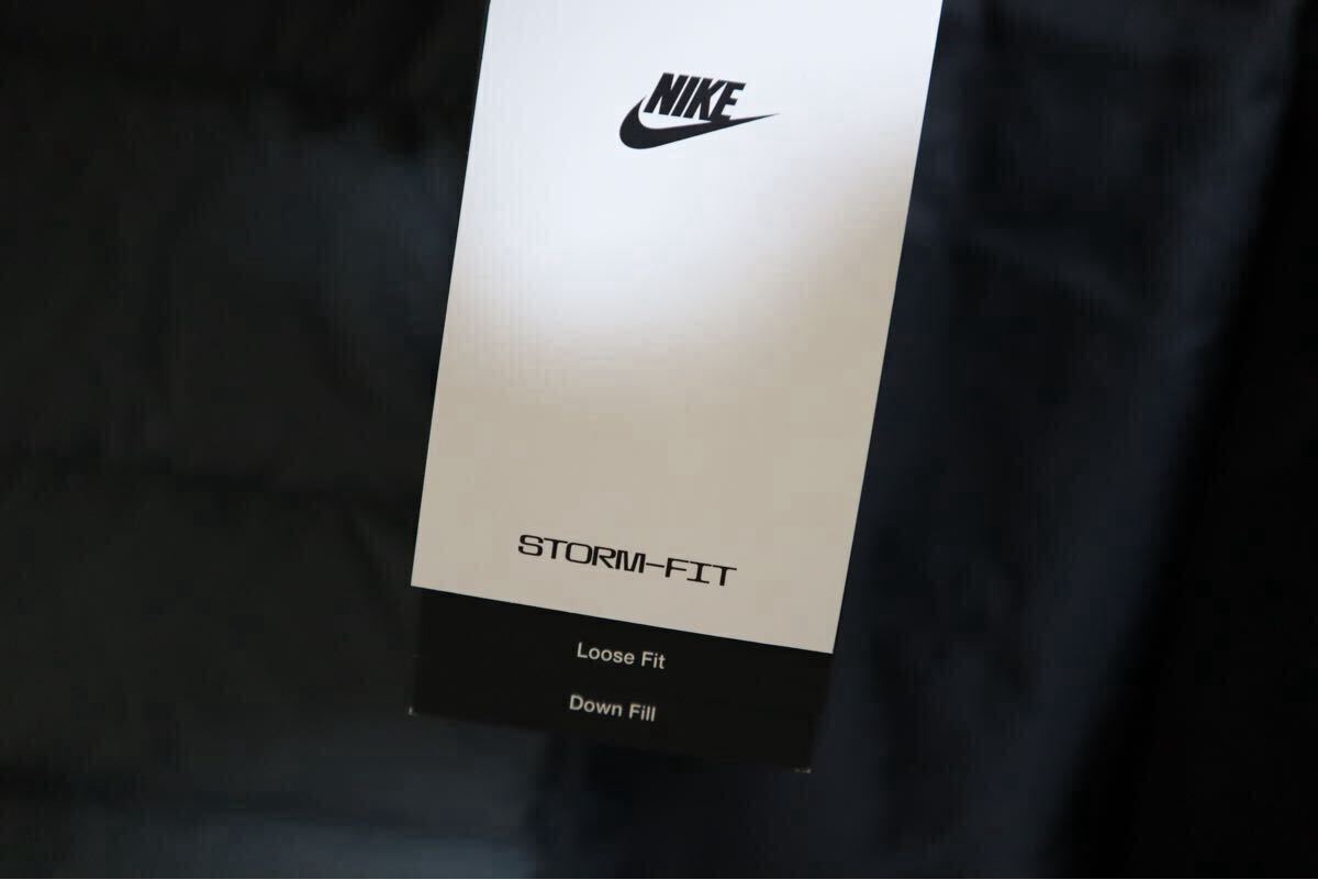 新品 Sサイズ NIKE ナイキ　スポーツウェア ウィンドランナー　ダウンコート　ウィメンズ Storm-FIT ダウン パーカー　ベンチコート　黒