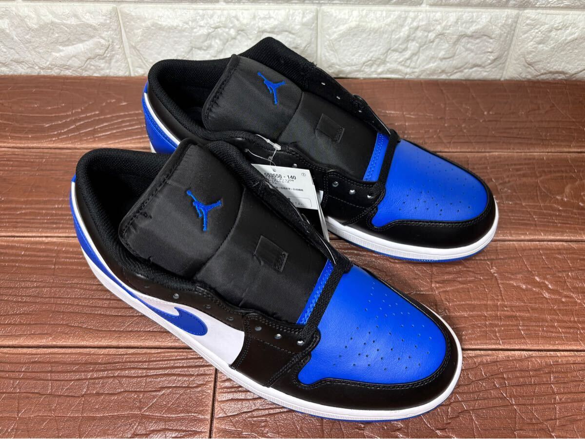 新品 30㎝　NIKE エアジョーダン1 ロー　AIR JORDAN 1 LOW ロイヤルブルー