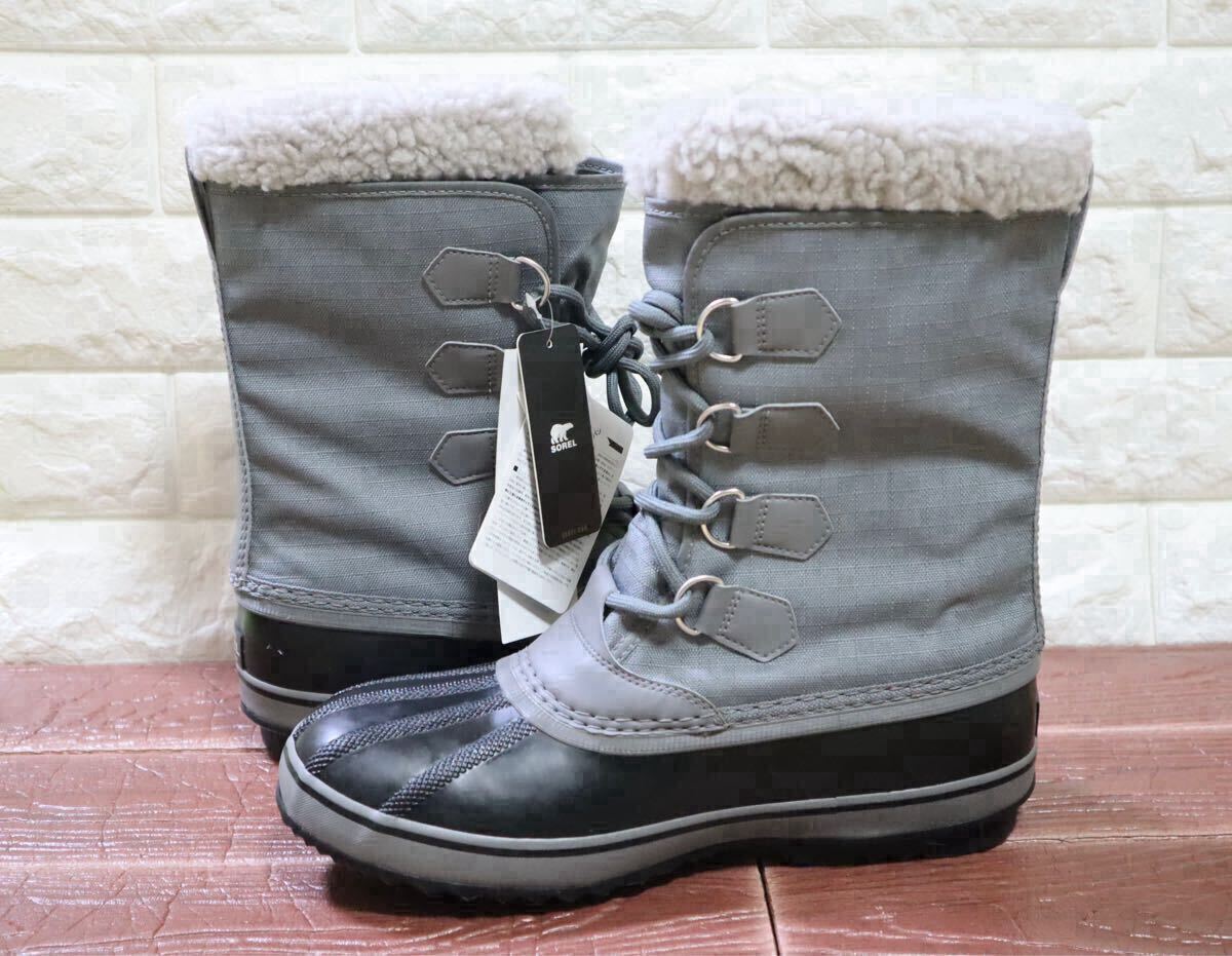 新品 28㎝(US10) SOREL ソレル　メンズ　スノーブーツ 1964 パックナイロン　ウォータープルーフ　PAC NYLON WP グレー