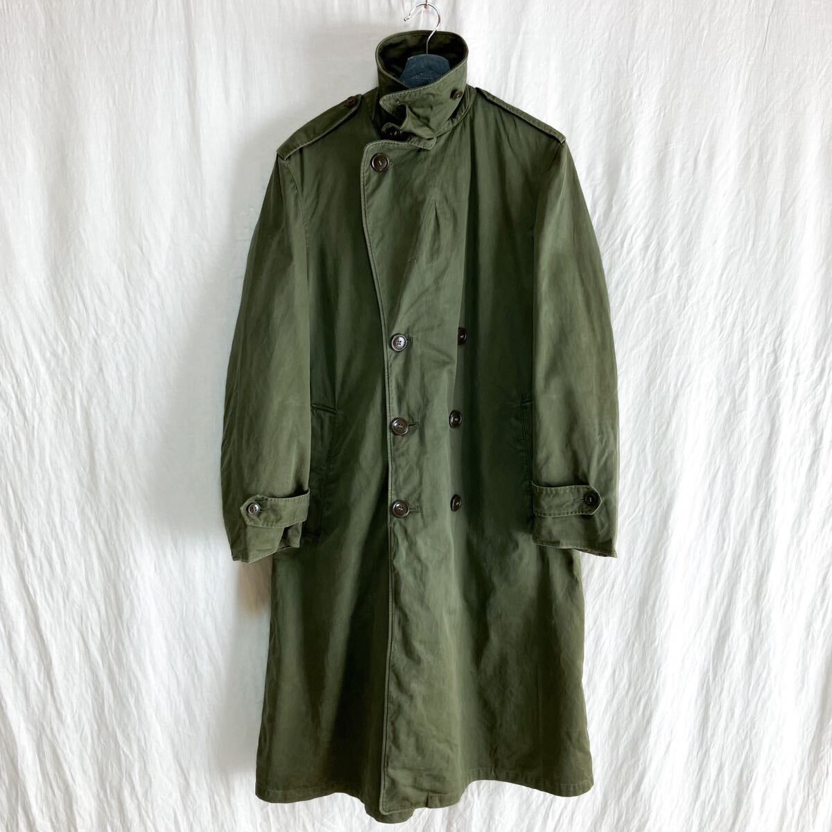 40s 50s 米軍 オーバーコート トレンチコート ミリタリー S10b 50s 米軍 実物 M50 オーバーコート ミリタリー ヴィンテージ