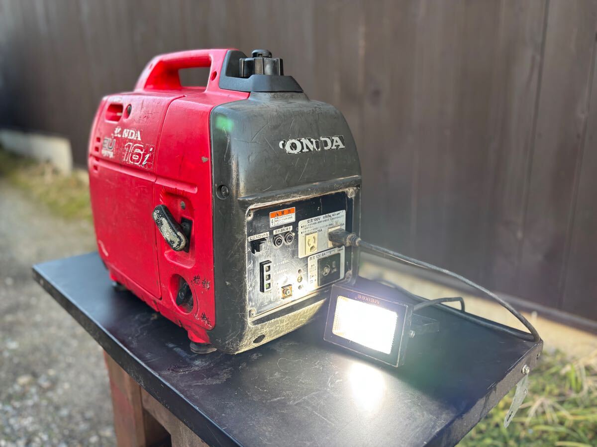 HONDA 1.6KVa EU16i インバーター発電機 作動確認済み