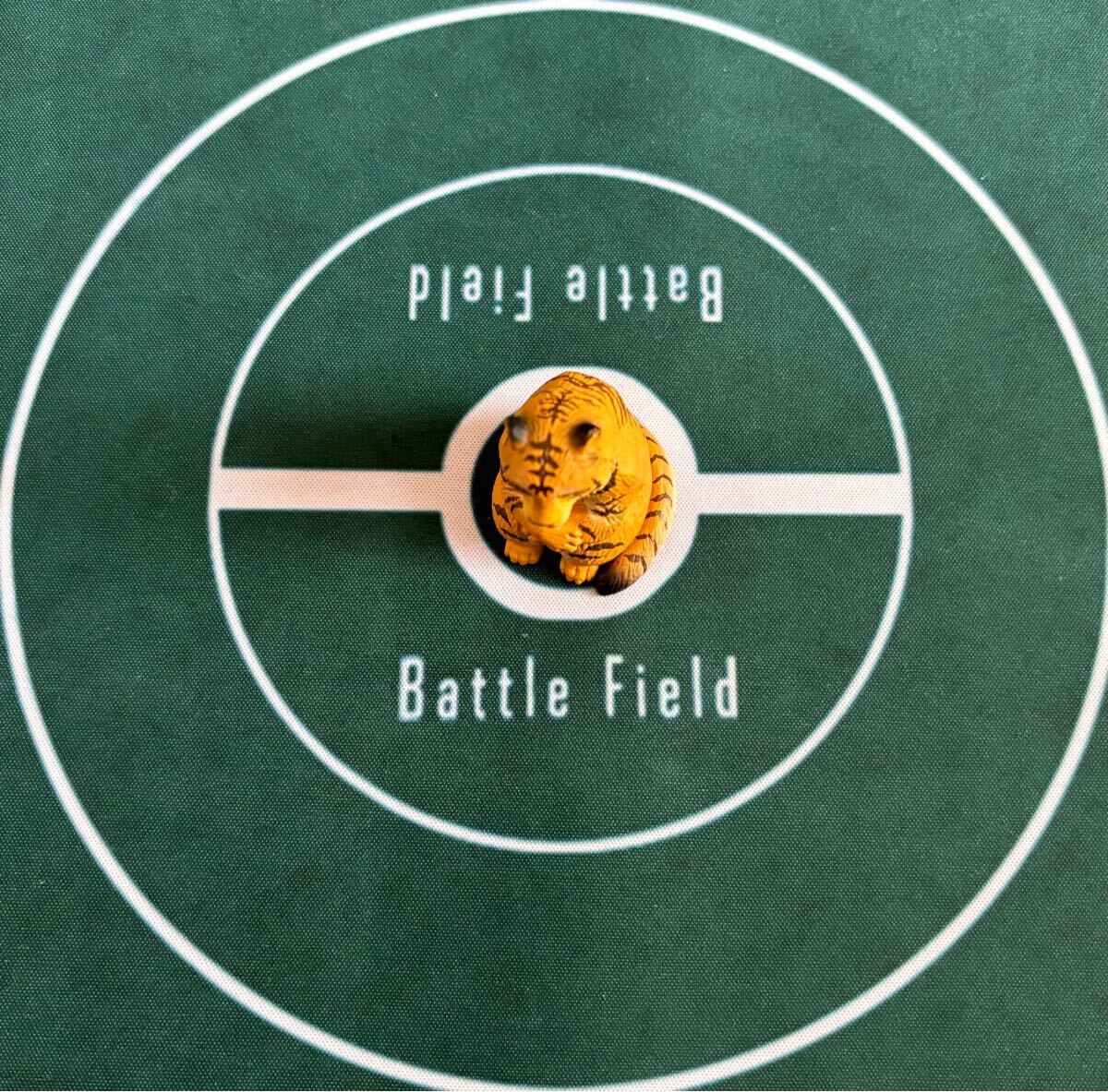 ★バンダイ ガシャポン まちぼうけ 動物 フィギュア トラ 虎 中古_画像2