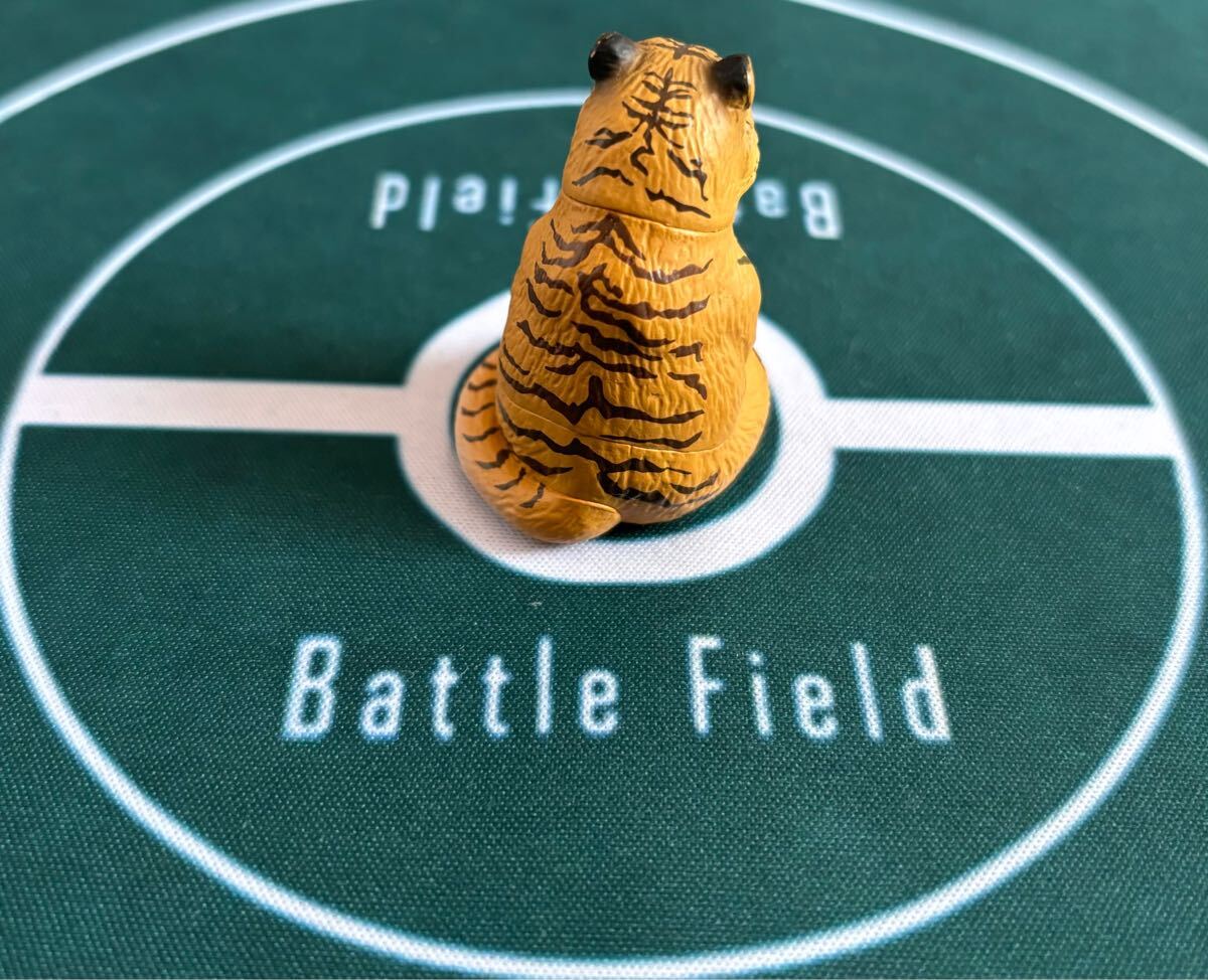 ★バンダイ ガシャポン まちぼうけ 動物 フィギュア トラ 虎 中古_画像3