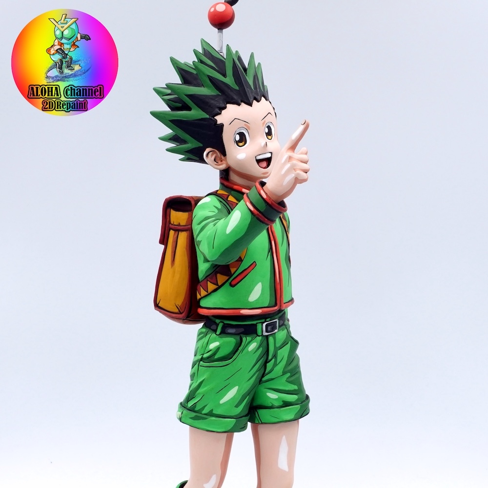 HUNTER×HUNTERゴン・フリークス リペイント済みフィギュア Yahoo!オークション - HUNTER×HUNTER ゴン フィギュア フル
