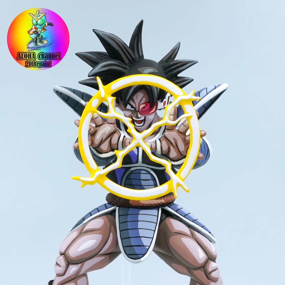 ドラゴンボール ターレス フィギュア フルリペイント 2D 二次元塗装 2次元彩色 DRAGON BALL G×materia