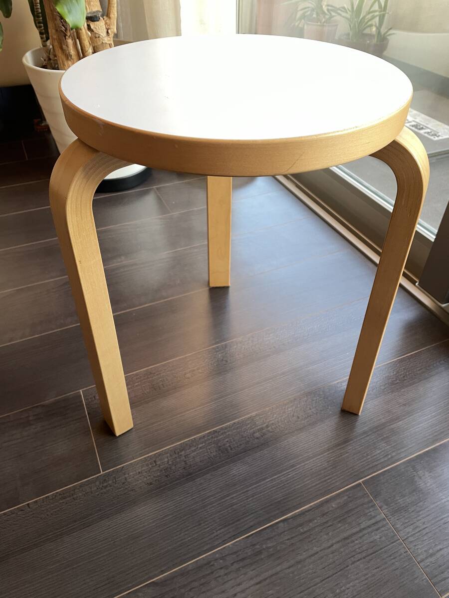 artek アルテック スツール 　アルヴァアアルト alvar aalto 北欧 チェア 木製 丸椅子