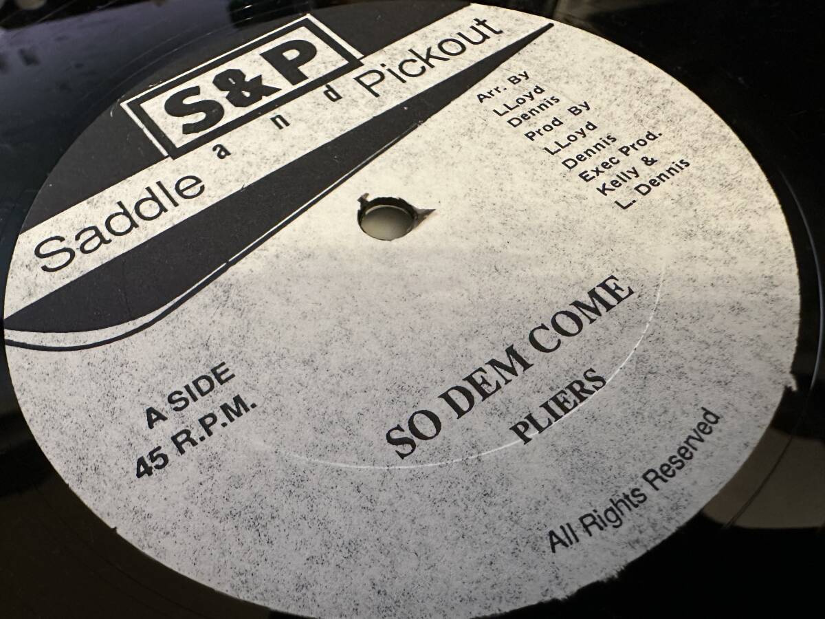 12”★Pliers / Baby Wayne / Send Dem Come / Bring Him Come / ダンスホール！