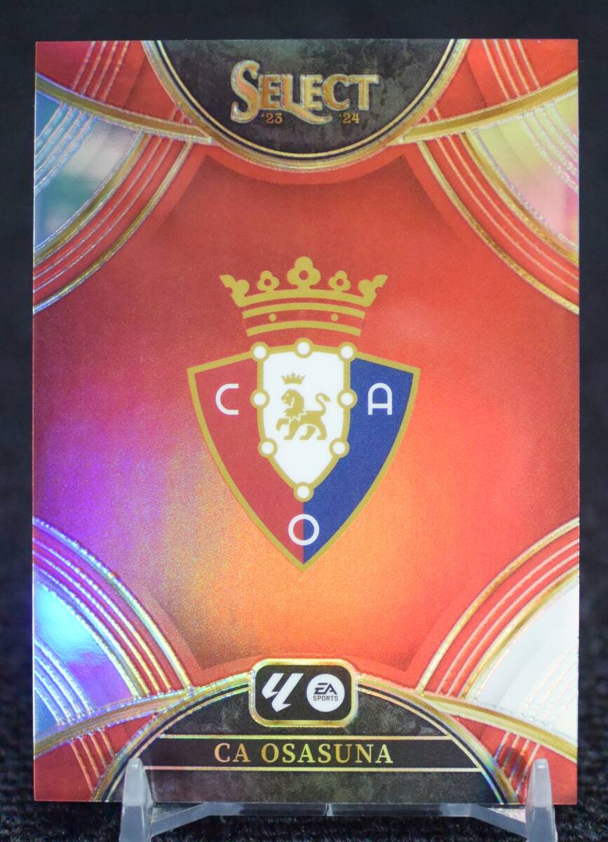 2023-24 Panini Select Red Prizm CA Osasuna サッカーカード Logo Case Hit