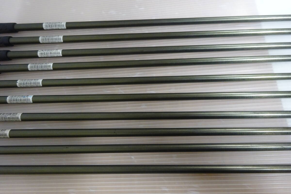 稀れ ホンマ LB-606 H&F キャビティ 24Kメタル仕様 アイアン #3-SW 10本SUPER FERRITE カーボン4星 ★★★★(R1) 