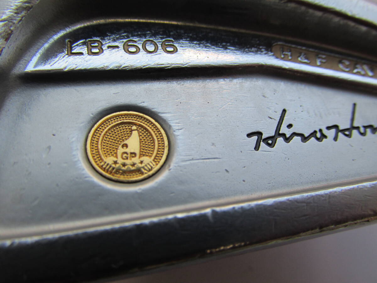 稀れ ホンマ LB-606 H&F キャビティ 24Kメタル仕様 アイアン #3-SW 10本SUPER FERRITE カーボン4星 ★★★★(R1) 