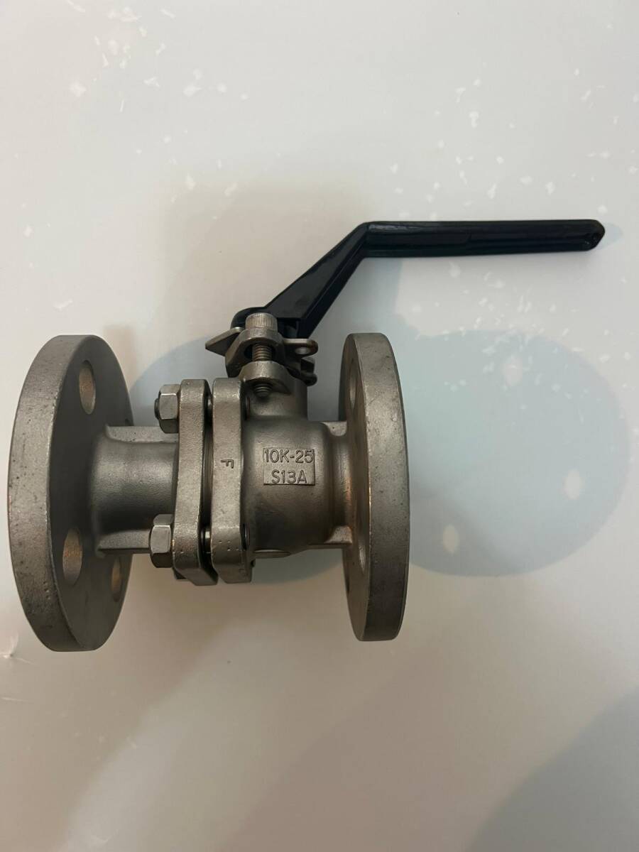 KITS ステンレス ボールバルブ 10K-25 S13A 【品】 愛知県発 KITS ステンレス ボールバルブ 10K-25 S13A 【品】 愛知県発
