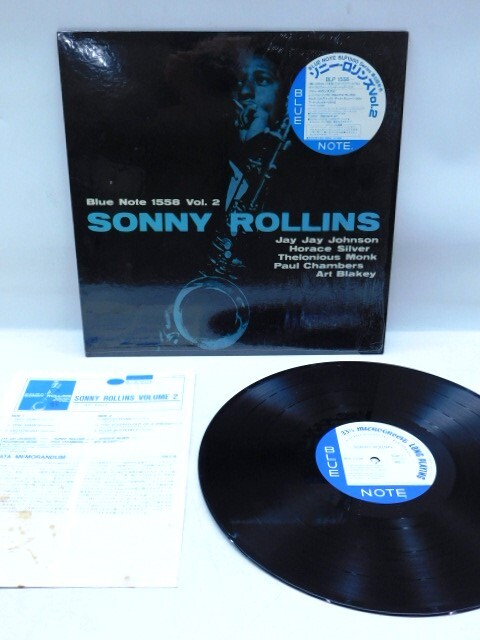 ★中0449 レコード SONNY ROLLINS VOLUME 2 ソニー・ロリンズ Vol.2 ジャズ LP アナログ盤 32501062