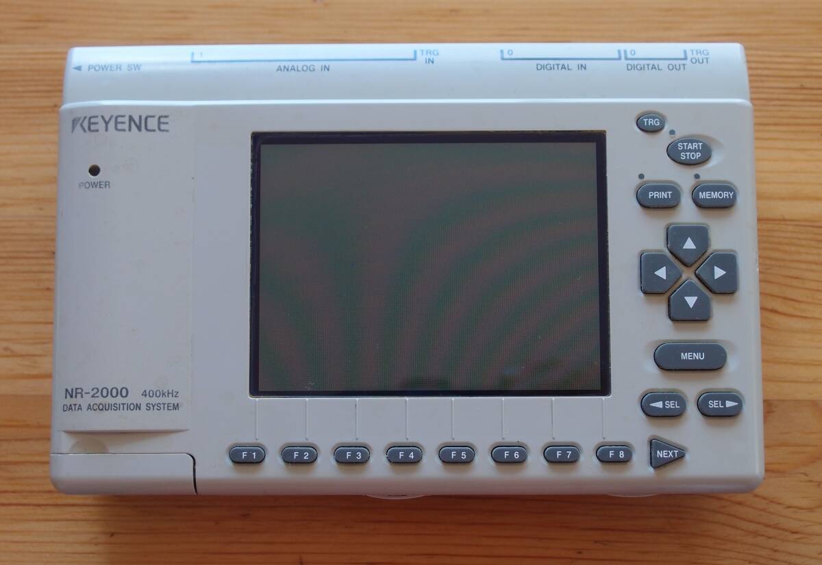 Yahoo!オークション - KEYENCE NR-2000 データロガー 電圧データ Yahoo!オークション - KEYENCE NR-2000 データロガー 電圧データ