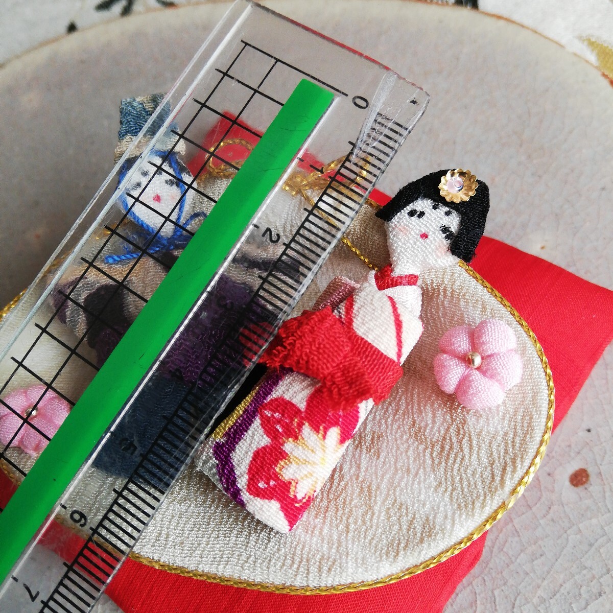 柊和◇◇ お雛様飾り◇ 古布 縮緬 和風 和雑貨 ちりめん細工 柊和◇◇ お雛様飾り◇ 古布 縮緬 和風 和雑貨 ちりめん細工