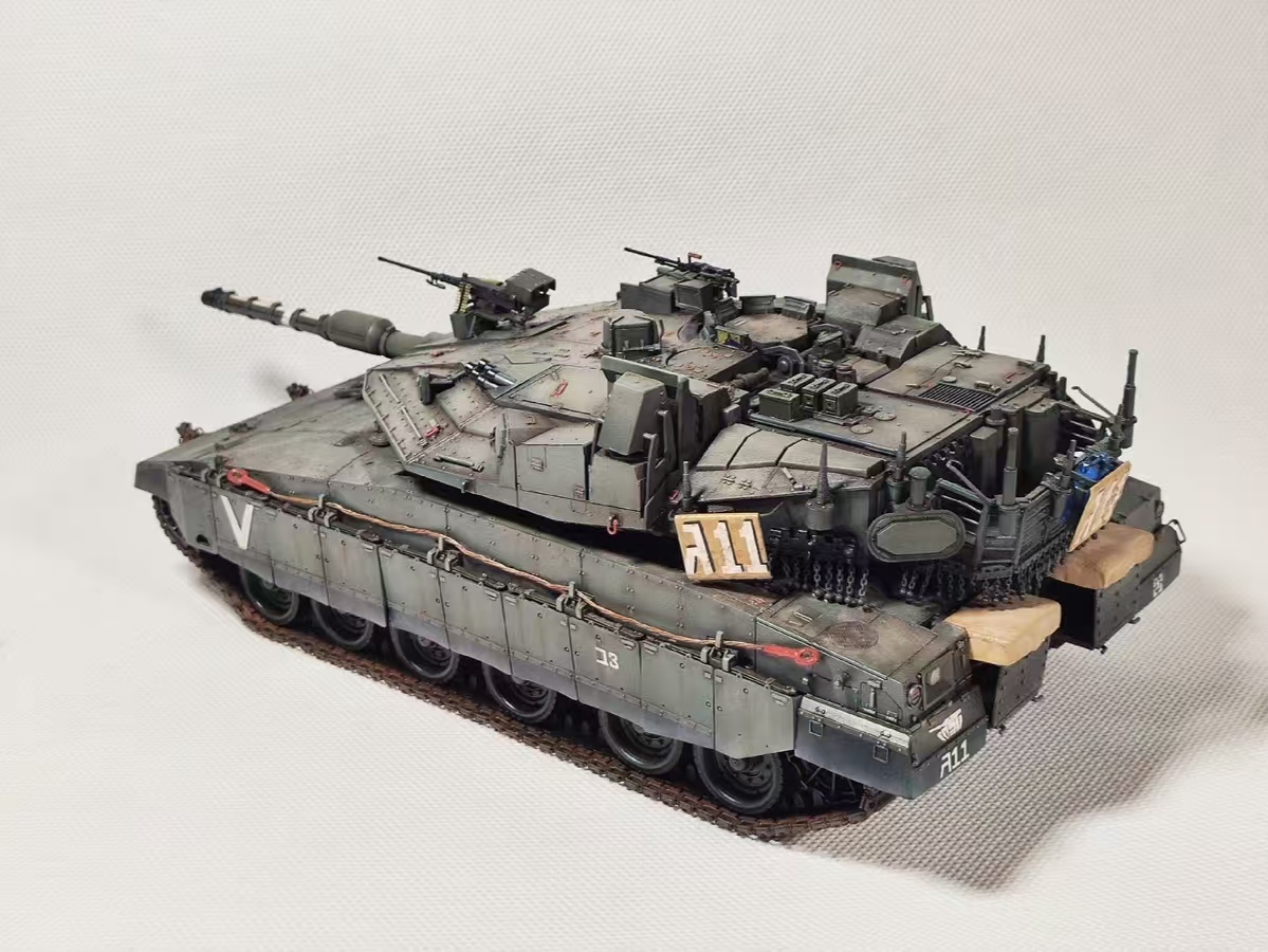 1/35 イスラエル国防軍 メルカバーmk.4m主力戦車 塗装済完成品_画像5
