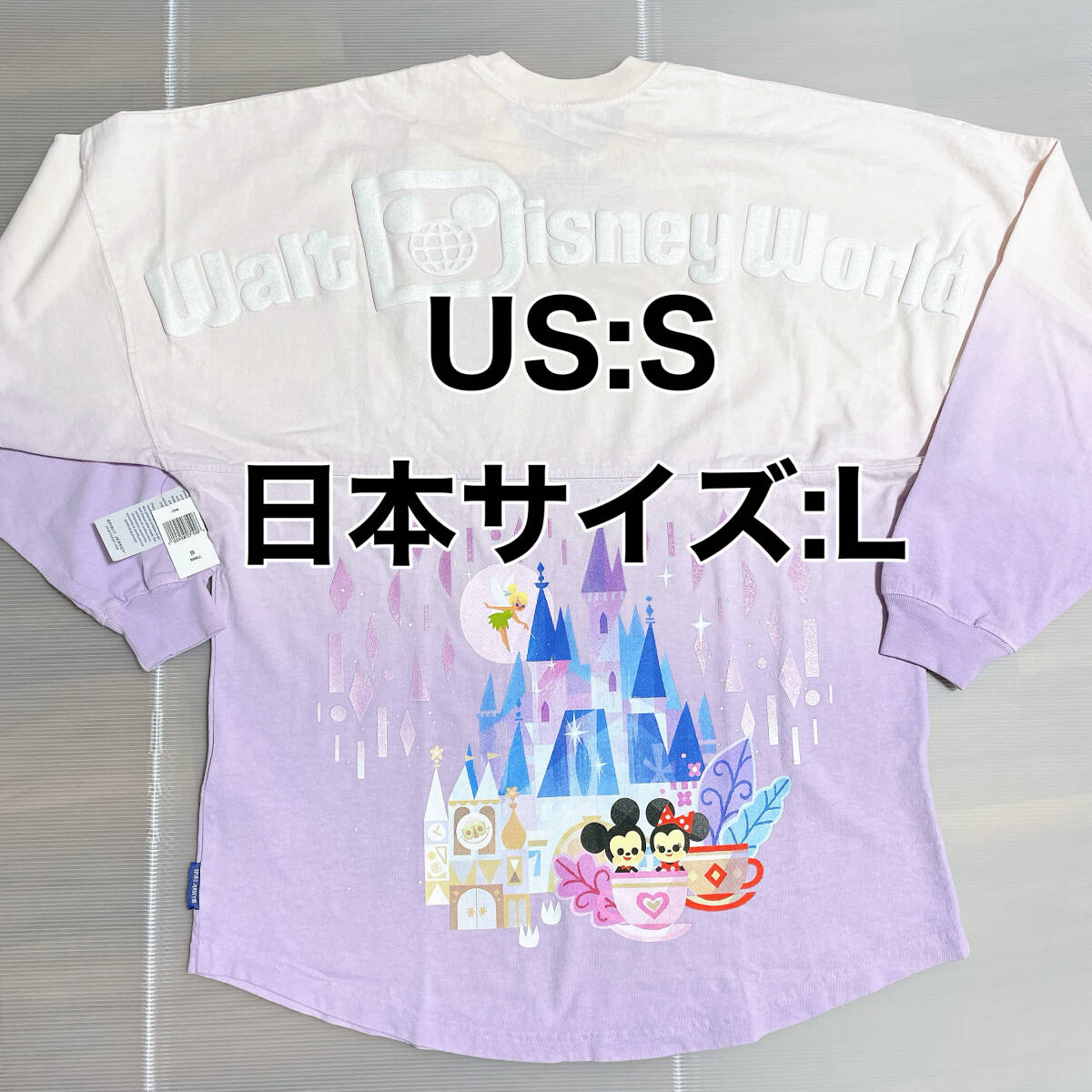 US/S【未使用・タグ付】joeychou スピジャ WDW spirit jersey US/S【未使用・タグ付】joeychou スピジャ WDW spirit jersey