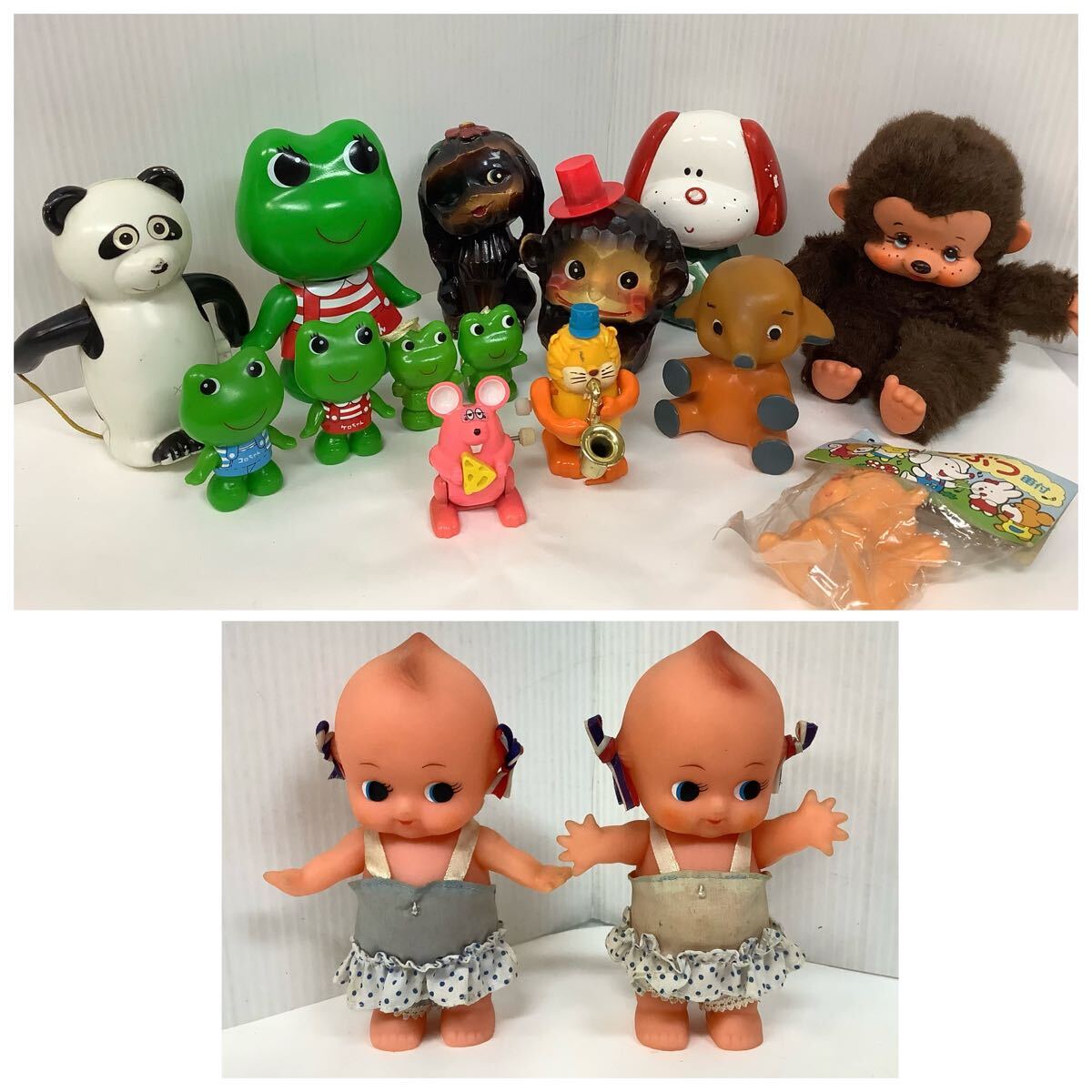 当時物 昭和レトロ キューピー 人形 ソフビ モンチッチ 貯金箱 当時物 昭和レトロ キューピー 人形 ソフビ モンチッチ 貯金箱