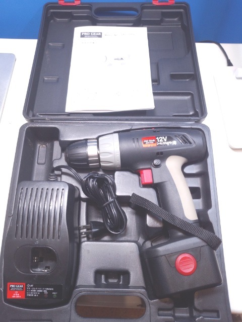 ■PRO GEARプロギア 12V 充電ドリルドライバー■ [DA2-1200V]