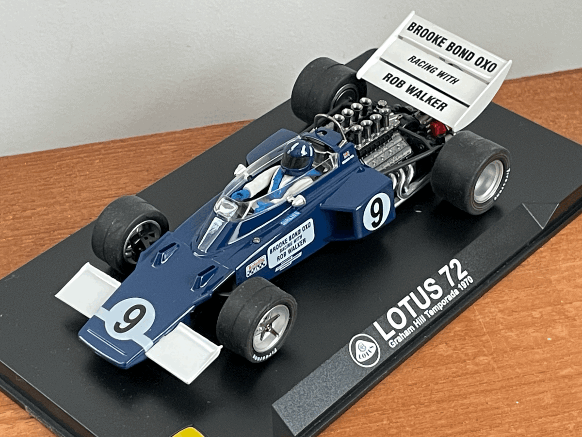 1/32 VANQUISH MG LOTUS 72 Graham Hill Temporade 1970