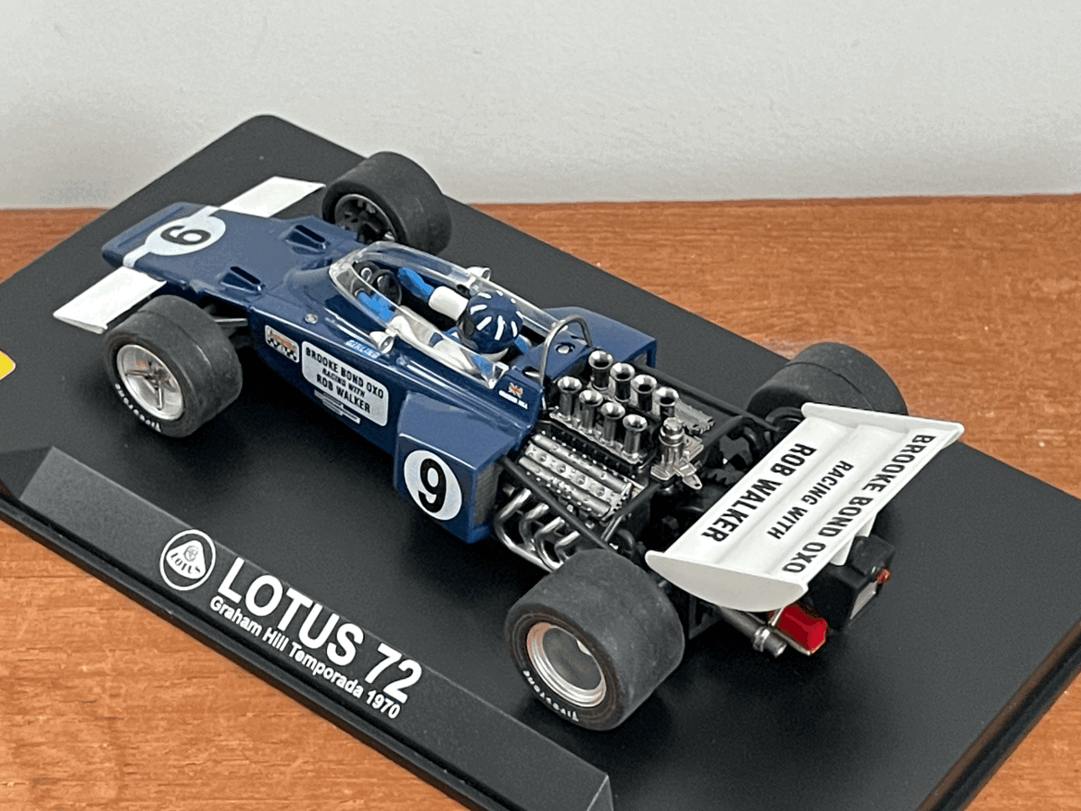 1/32 VANQUISH MG LOTUS 72 Graham Hill Temporade 1970