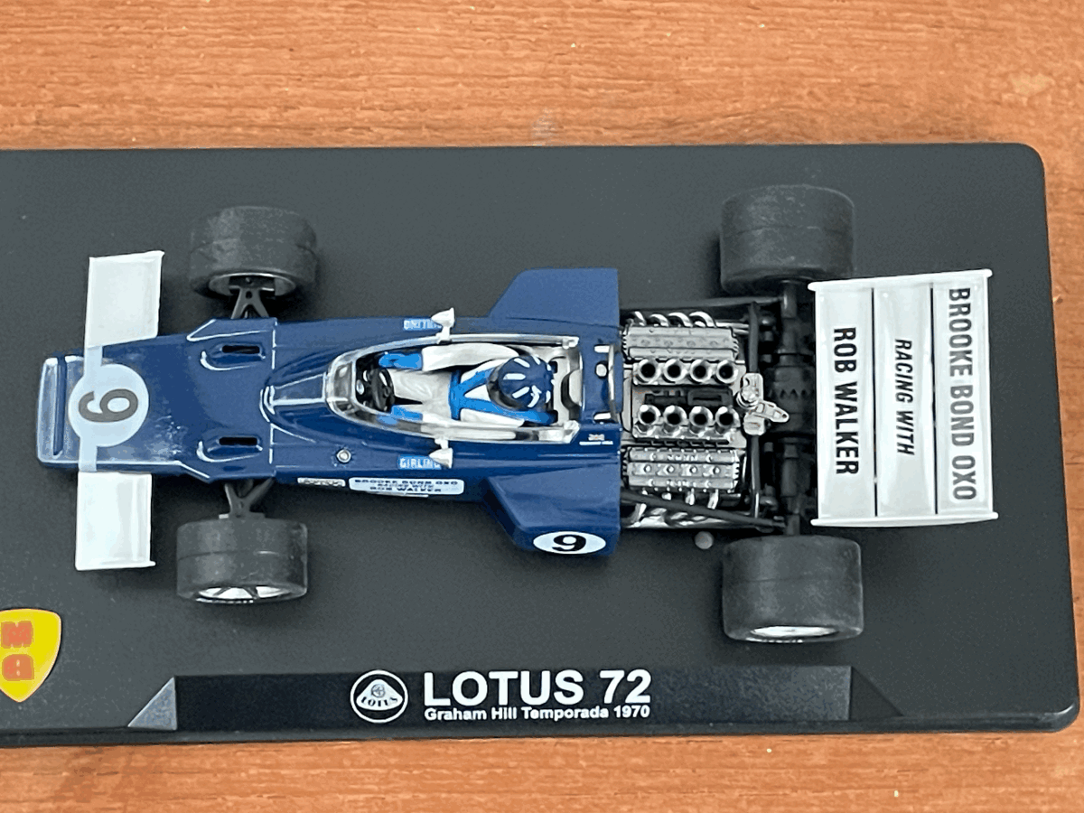 1/32 VANQUISH MG LOTUS 72 Graham Hill Temporade 1970
