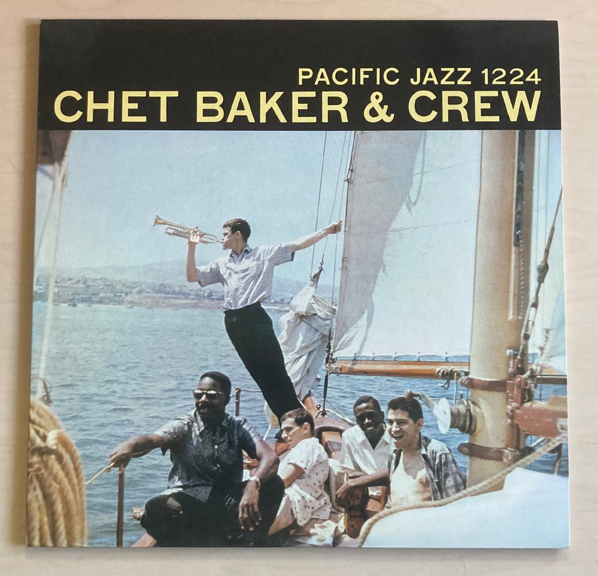 LPA24539 チェット・ベイカー CHET BAKER / チェット・ベイカー・アンド・クルー 国内盤LP 盤良好 PACIFIC JAZZ