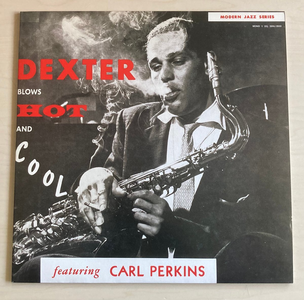 LPA24492 デクスター・ゴードン DEXTER GORDON / デクスター・ブロウズ・ホット・アンド・クール 国内盤LP 盤良好
