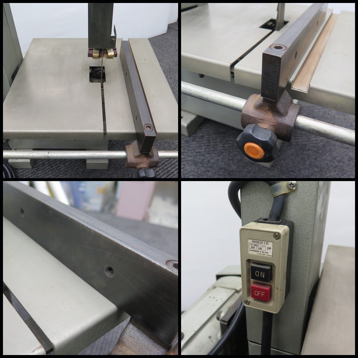 △RYOBI/リョービ バンドソー BS-51 100V 木工用/帯のこ盤/切断 △RYOBI/リョービ バンドソー BS-51 100V 木工用/帯のこ盤/切断