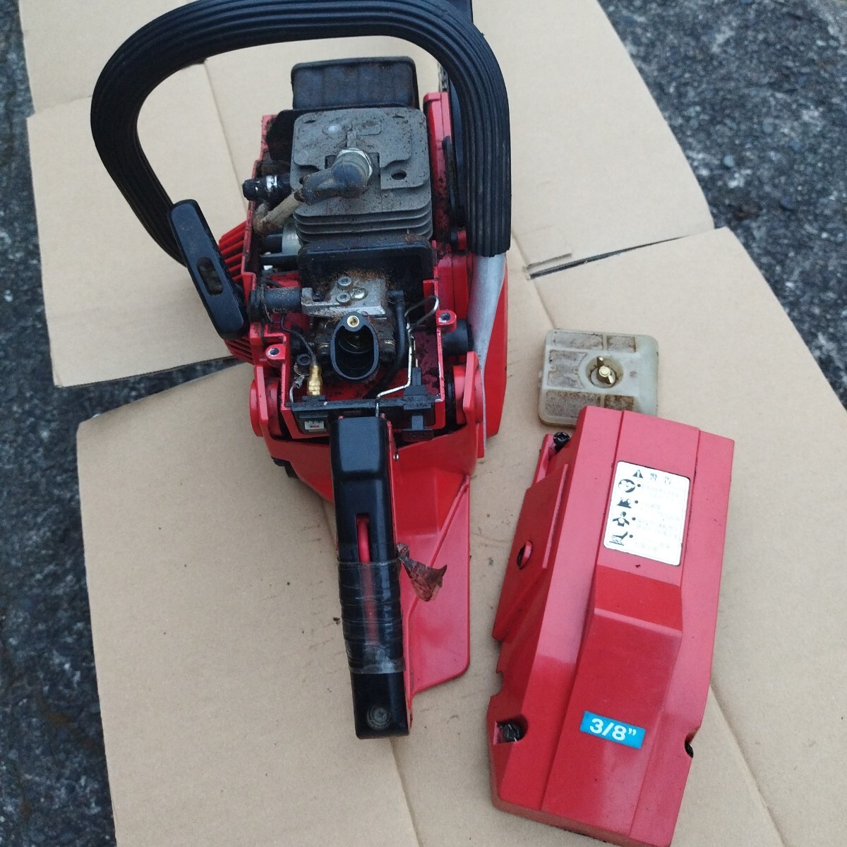 エンジンチェーンソー シングウ　チェーンソーSV3310ジャンク 新ダイワ|エンジンチェンソー(ジャンク)|HARDOFFオフモール（オフモ